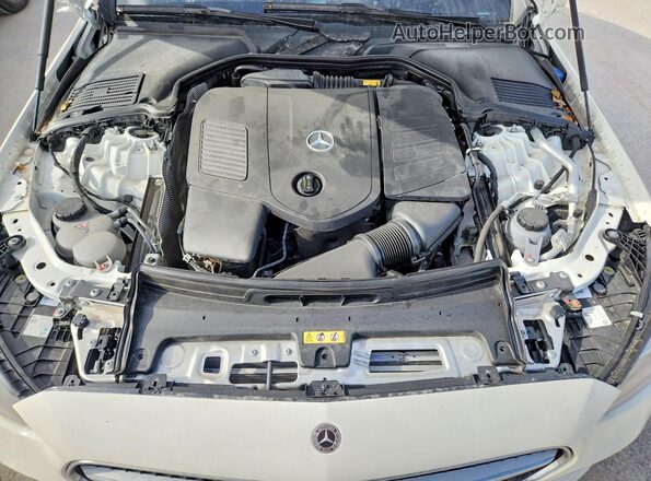 W1KAF4HB1PR148802 2023 MERCEDES-BENZ C Белый Вид подкапотного пространства
