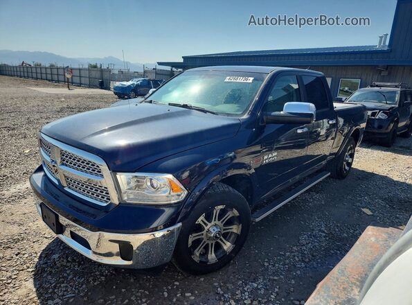 1C6RR7VM1HS748975 2017 RAM 1500 Blue Rear left