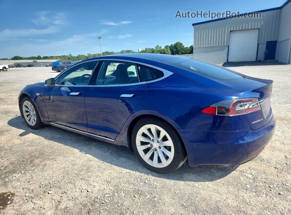5YJSA1E16GF148422 2016 TESLA MODEL S Синий Задняя правая четверть