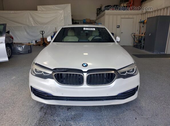 WBAJA7C54JWC75032 2018 BMW 5 SERIES White Հետևի տեսք