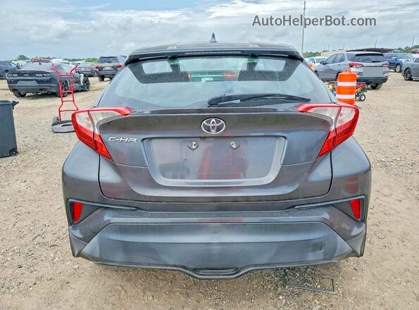 NMTKHMBX6JR007602 2018 TOYOTA C-HR Charcoal Widok wnętrza z przodu