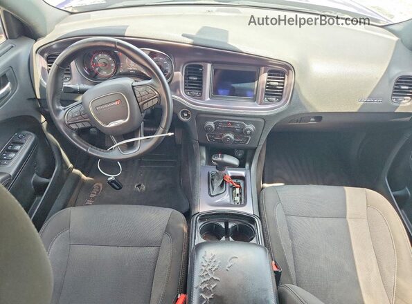 2C3CDXBG7JH284717 2018 DODGE CHARGER Purple Vista del cuadro de instrumentos