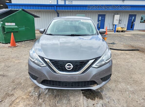 3N1AB7AP9GL650674 2016 NISSAN SENTRA Gray Rear view