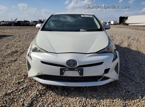 JTDKBRFU8H3032271 2017 TOYOTA PRIUS White Вид ззаду