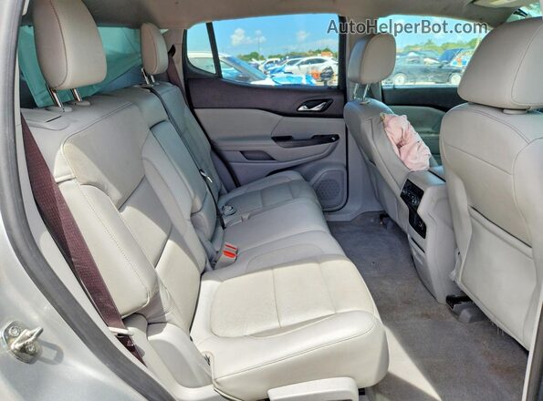 1GKKNMLSXHZ220109 2017 GMC ACADIA Silver Engine compartment view