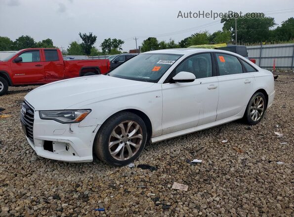 WAUC8AFC8HN098008 2017 AUDI A6 White უკანა მარცხენა