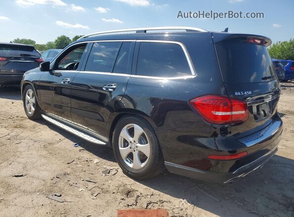 4JGDF6EE8HA741666 2017 MERCEDES-BENZ GLS Black Trasero derecho