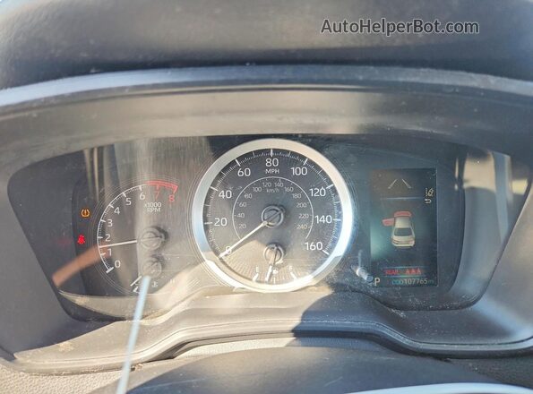 JTDEPRAE7LJ105262 2020 TOYOTA COROLLA Blue უკანა სავარძლების ხედი
