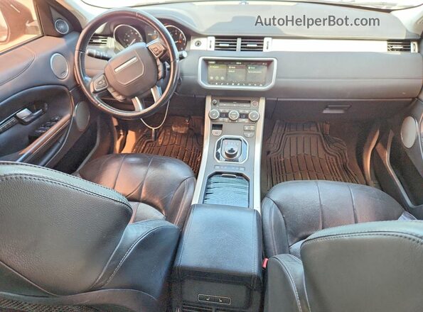 SALVP2BG8HH192409 2017 LAND ROVER RANGE ROVER Black ხელსაწყოთა პანელის ხედი