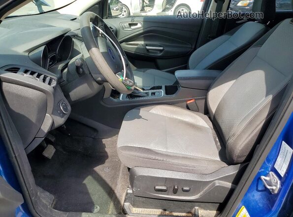 1FMCU9GD8JUB35182 2018 FORD ESCAPE Blue Vista del salpicadero