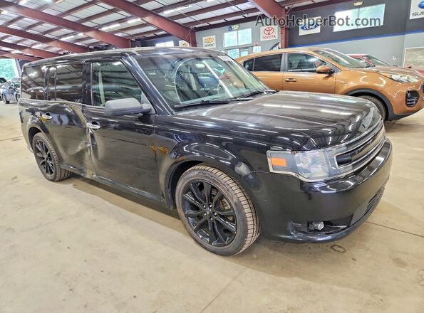 2FMHK6C83GBA09507 2016 FORD FLEX Black Front view