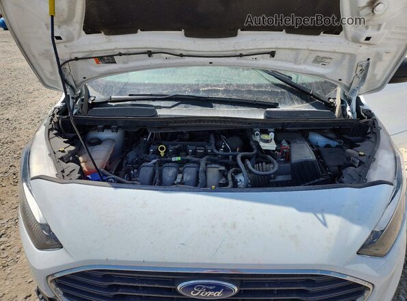 NM0GS9F2XN1524194 2022 FORD TRANSIT White Widok komory silnika