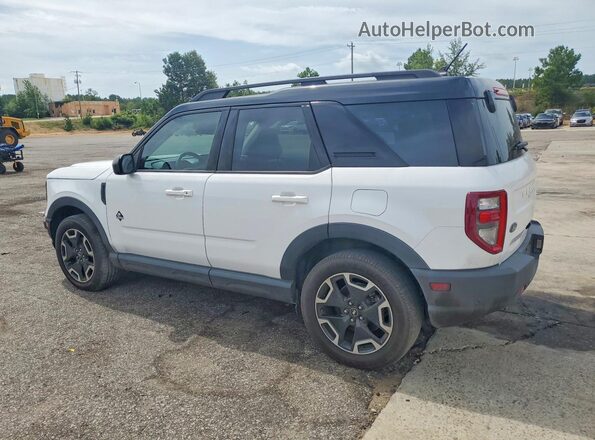 3FMCR9C63MRB08802 2021 FORD BRONCO Белый Задняя правая четверть