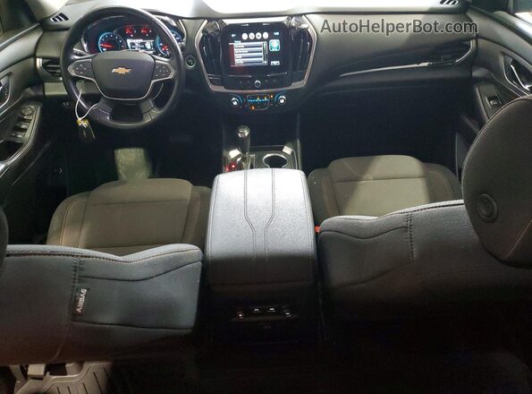 1GNERGKWXKJ314376 2019 CHEVROLET TRAVERSE Maroon Vista del cuadro de instrumentos