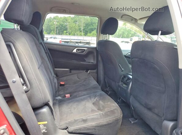 5N1AR2MM4GC655737 2016 NISSAN PATHFINDER Red Rear interior view