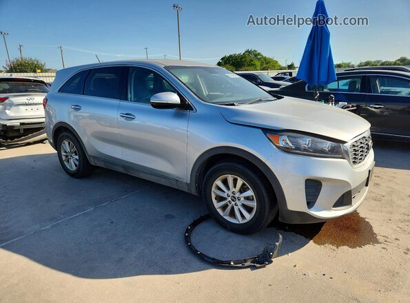 5XYPGDA5XLG614693 2020 KIA SORENTO Silver Դիմացի տեսք
