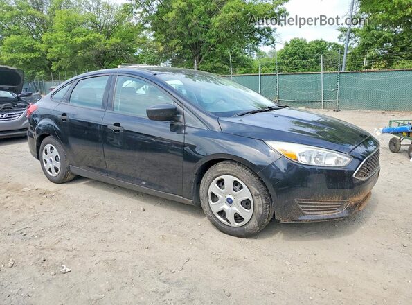 1FADP3E22GL219758 2016 FORD FOCUS Черный Вид спереди