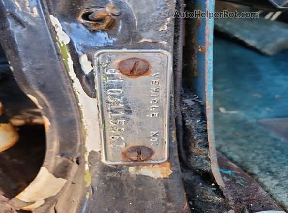 8103115967 1960 CHRYSLER NEW Black Vista del compartimento del motor