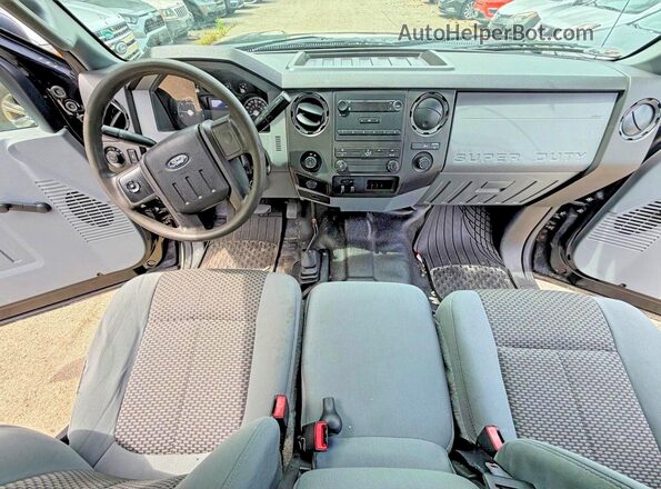 1FT7X2B62GED10235 2016 FORD F250 Синий Вид задних сидений