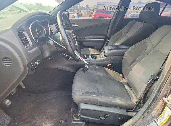 2C3CDXHG2GH317512 2016 DODGE CHARGER Gray Вид панелі приладів