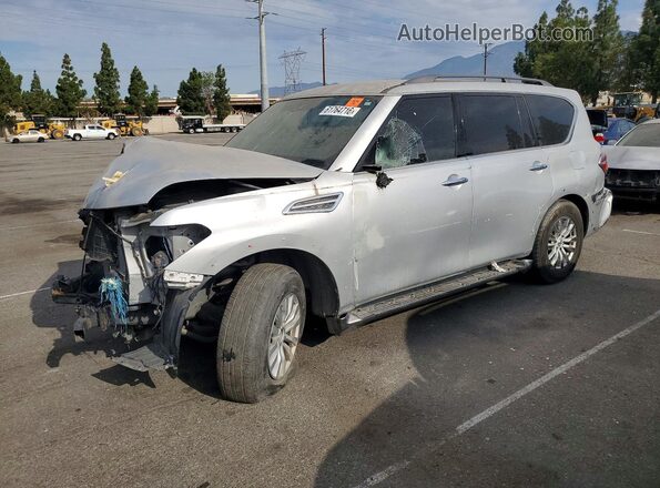 JN8AY2ND8J9052420 2018 NISSAN ARMADA Silver Tył lewy