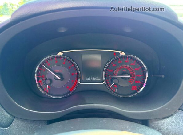JF1VA1B67H9818865 2017 SUBARU WRX Silver Widok komory silnika