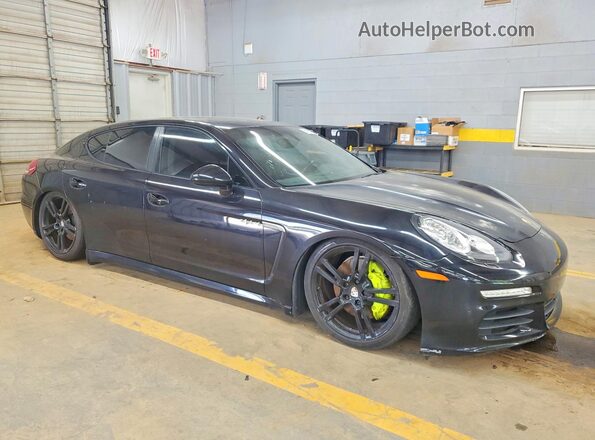 WP0AD2A77GL040584 2016 PORSCHE PANAMERA Black Դիմացի տեսք