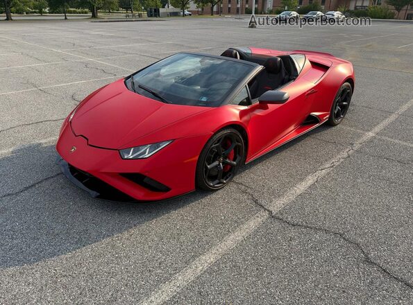 ZHWUT5ZF9PLA21574 2023 LAMBORGHINI ALL MODELS Red Rear right