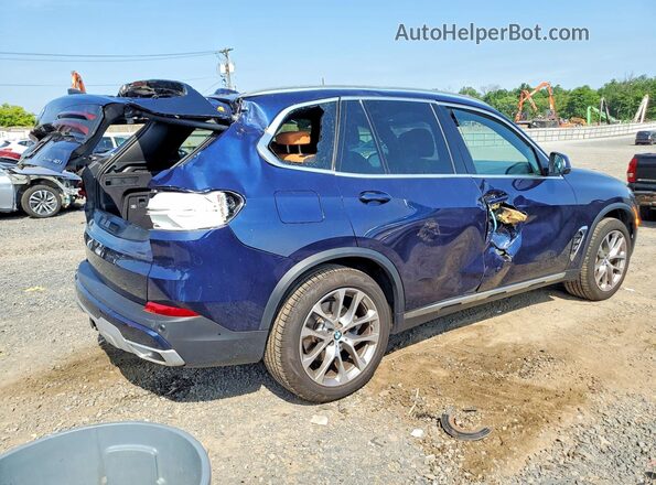 5UX23EU02T9055166 2026 BMW X5 Blue Առջևի աջ