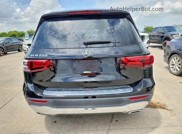 W1N4M4GB9LW050376 2020 MERCEDES-BENZ GLB-CLASS Black წინა სალონის ხედი