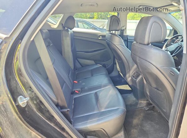 KM8J3CA24GU145960 2016 HYUNDAI TUCSON Black ძრავის განყოფილების ხედი