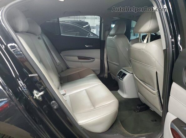 19UUB1F38GA005214 2016 ACURA TLX Черный Вид задней части салона