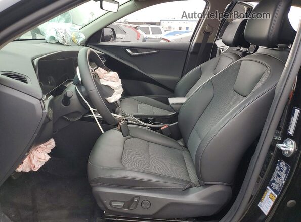 KNDCR3LE7S5219555 2025 KIA NIRO Black Առջևի վահանակի տեսք