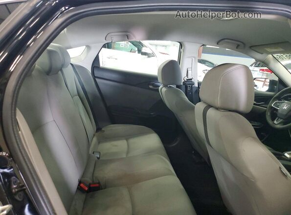 2HGFC2F61KH538683 2019 HONDA CIVIC Black Vista interior trasera