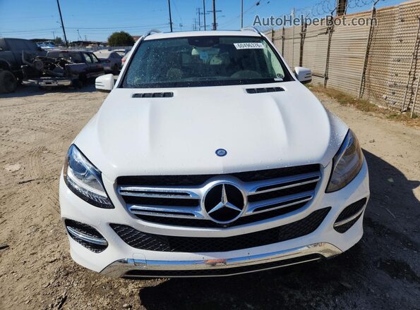 4JGDA5JB0GA675634 2016 MERCEDES-BENZ GLE Белый Вид сзади