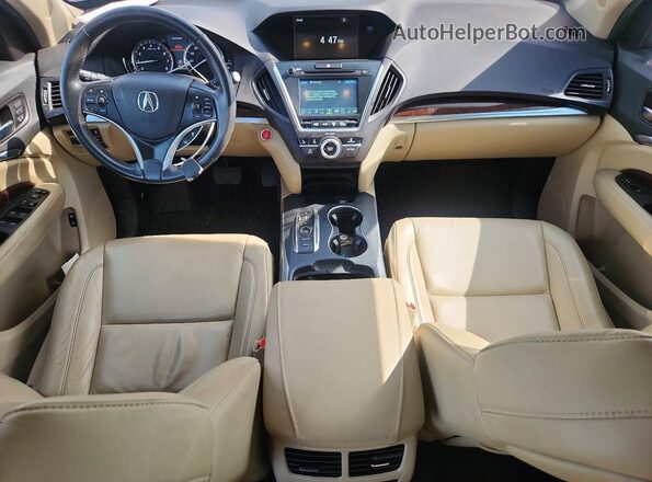 5J8YD4H37LL057166 2020 ACURA MDX Белый Вид щитка приборов
