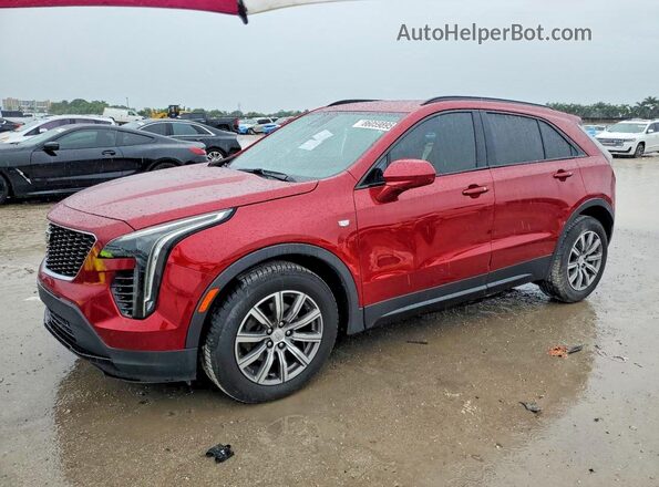 1GYFZER40KF199063 2019 CADILLAC XT4 Red Trasero derecho