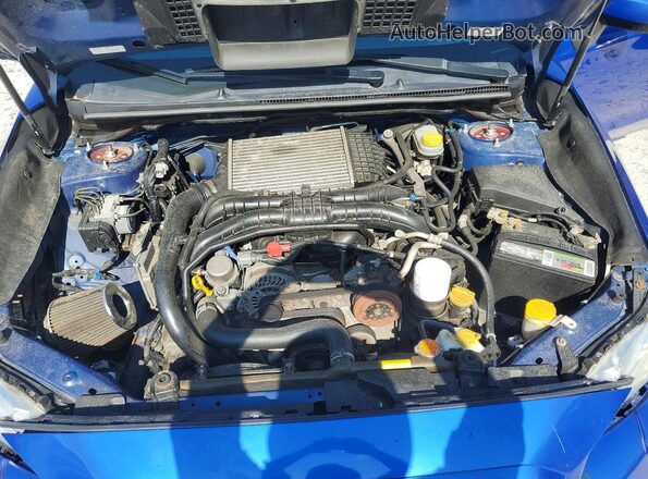 JF1VA1B6XG9828644 2016 SUBARU WRX Blue Widok komory silnika