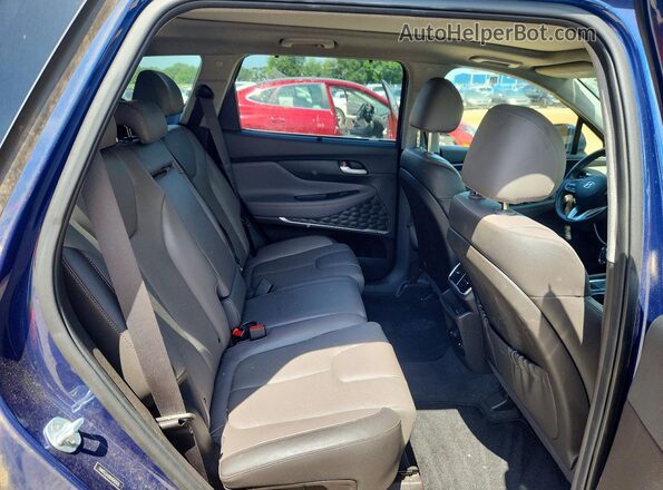 5NMS53AA9KH045976 2019 HYUNDAI SANTA Blue Շարժիչի բաժամունքի տեսք