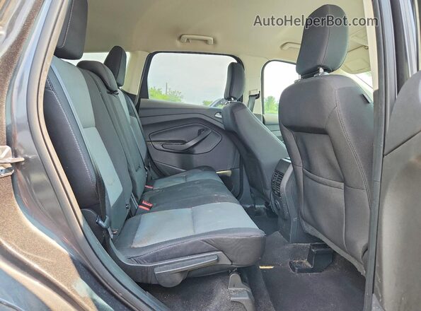 1FMCU9GD8JUB03042 2018 FORD ESCAPE Gray Вид підкапотного простору