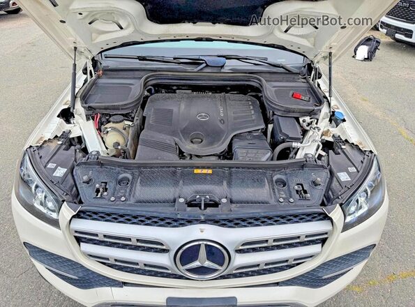 4JGFF5KE2LA208874 2020 MERCEDES-BENZ GLS White წინა პანელის ხედი