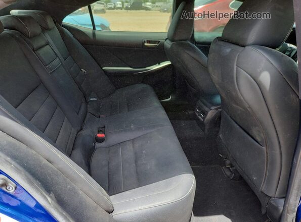 JTHBA1D27J5083680 2018 LEXUS IS Blue Սալոնի հետևի տեսք