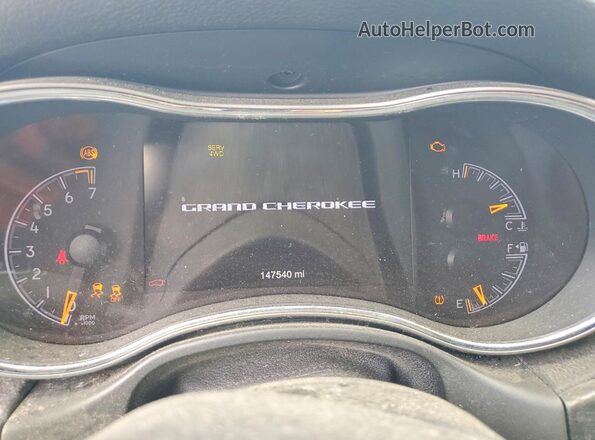 1C4RJFBG9LC304013 2020 JEEP GRAND Black Սարքավորումների վահանակի տեսք