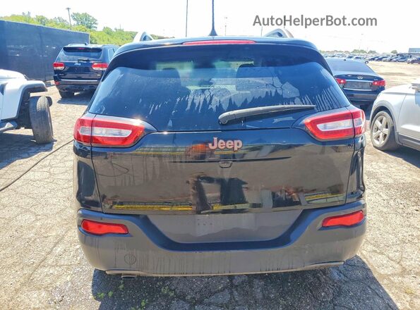 1C4PJLCB0HW549488 2017 JEEP CHEROKEE Black Հետևի տեսք
