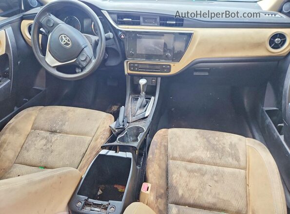 5YFBURHEXKP927002 2019 TOYOTA COROLLA White Vista del cuadro de instrumentos