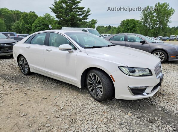 3LN6L5D96JR604804 2018 LINCOLN MKZ White Вид спереду