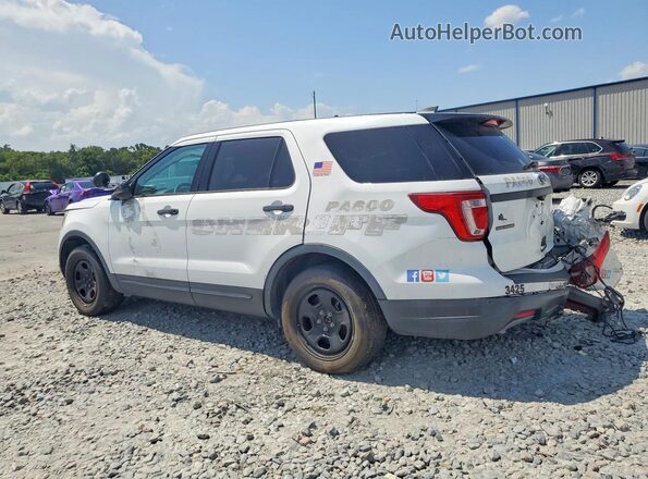 1FM5K8AR3JGC74342 2018 FORD EXPLORER Белый Задняя правая четверть