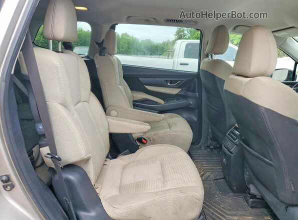 4S4WMAFD7K3443631 2019 SUBARU ASCENT Желто-коричневый Вид задней части салона