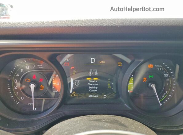 1C4RJXN69RW201934 2024 JEEP WRANGLER White უკანა სავარძლების ხედი