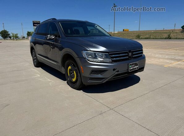 3VV3B7AX5MM082002 2021 VOLKSWAGEN TIGUAN Gray Trasero izquierdo
